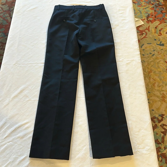 Givenchy Wool & Mohair Straight Leg Pants‎ trousers in Black EU size 36 US 4 NWT - Picture 10 of 13